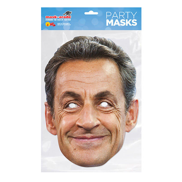 Nicolas Sarkozy Party Mask