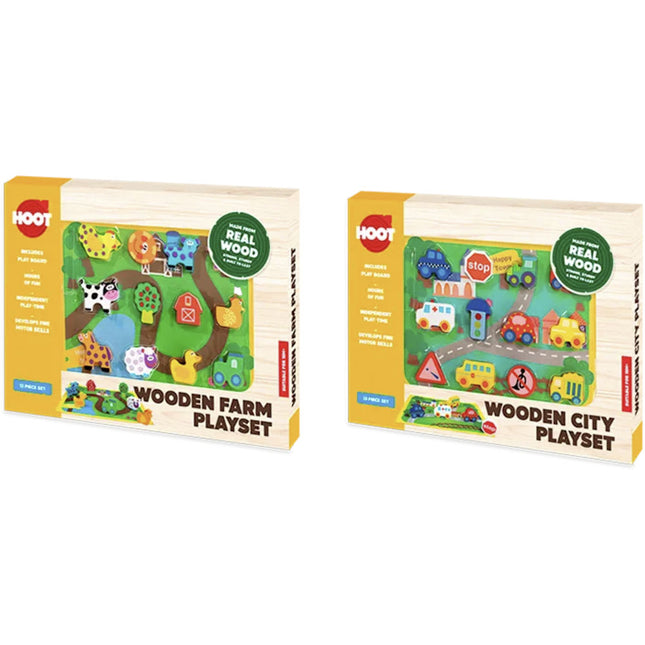 Kids Wooden Play Set