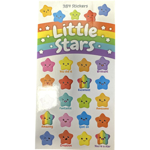 Little Stars Sticker Book - 384 Stickers