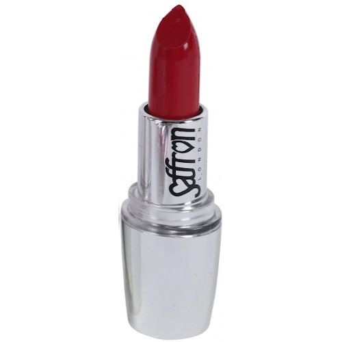 Saffron Moisturising Lipstick - Currant No.07 Dark Red Hydrating Long Lasting Rich Colour Lip