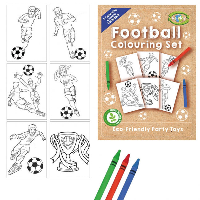 Football A6 Colouring Set (Single)