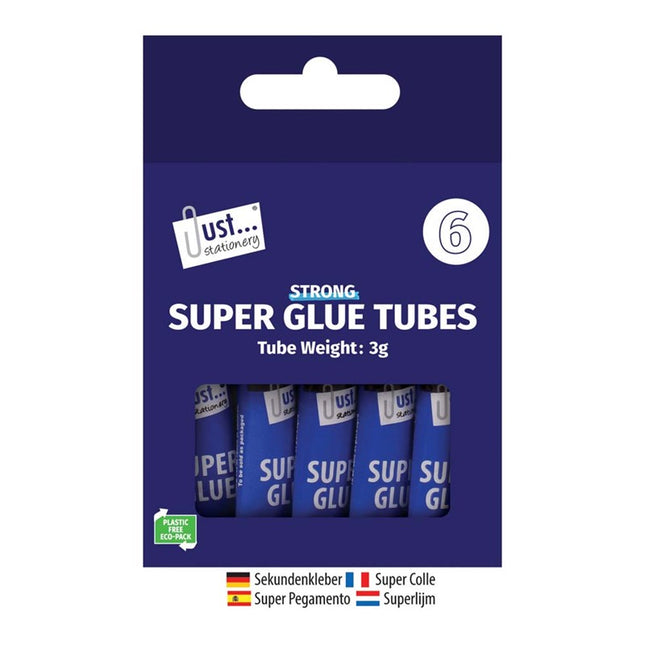 5 Super Glue Tubes