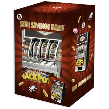 Mini Slot Machine Savings Bank