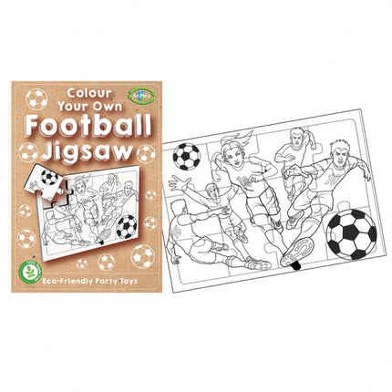 Re:Play Mini Football Colour Your Own Jigsaw Puzzle (Single)