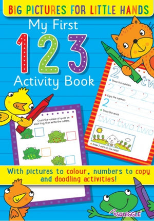 My First ABC/123/Shapes Activity Book