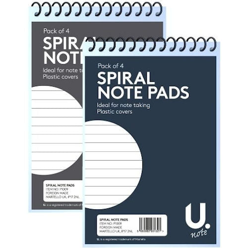 Spiral Notepads - 3 Pack