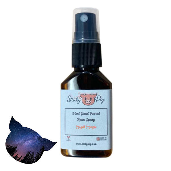 Stinky Pig Highly Scented Small Room Spray - 30ml Night Magic
