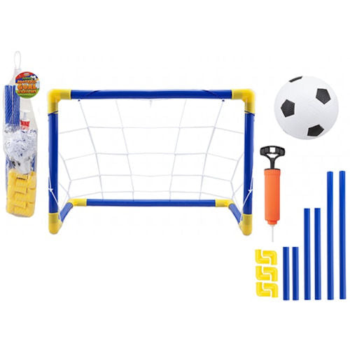 Children's Football With Goal & Pump Set