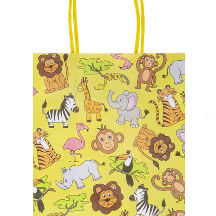 Wild Animal Paper Gift Bag - Single