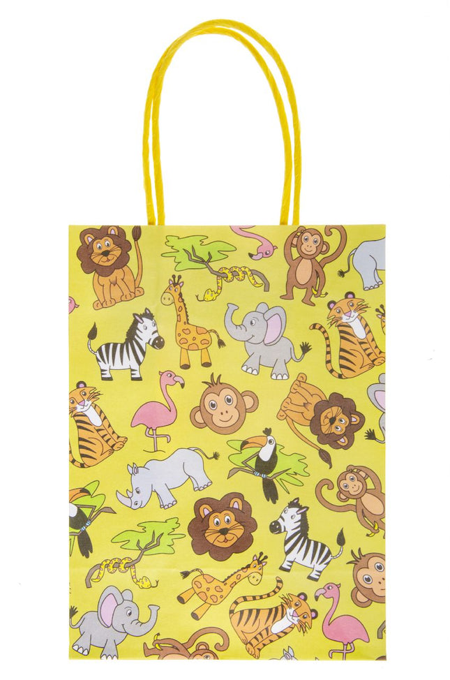 Wild Animal Paper Gift Bag - Single
