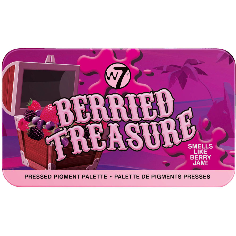 W7 Cosmetics Berried Treasure Pressed Pigment Eyeshadow Palette