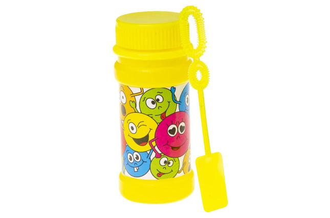 Emoji Face Bubble Tubs & Blowers - 4 Pack