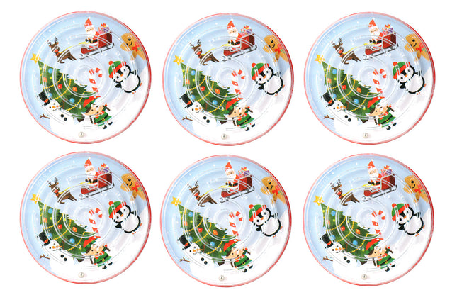 Christmas Maze Puzzles - 6 Pack