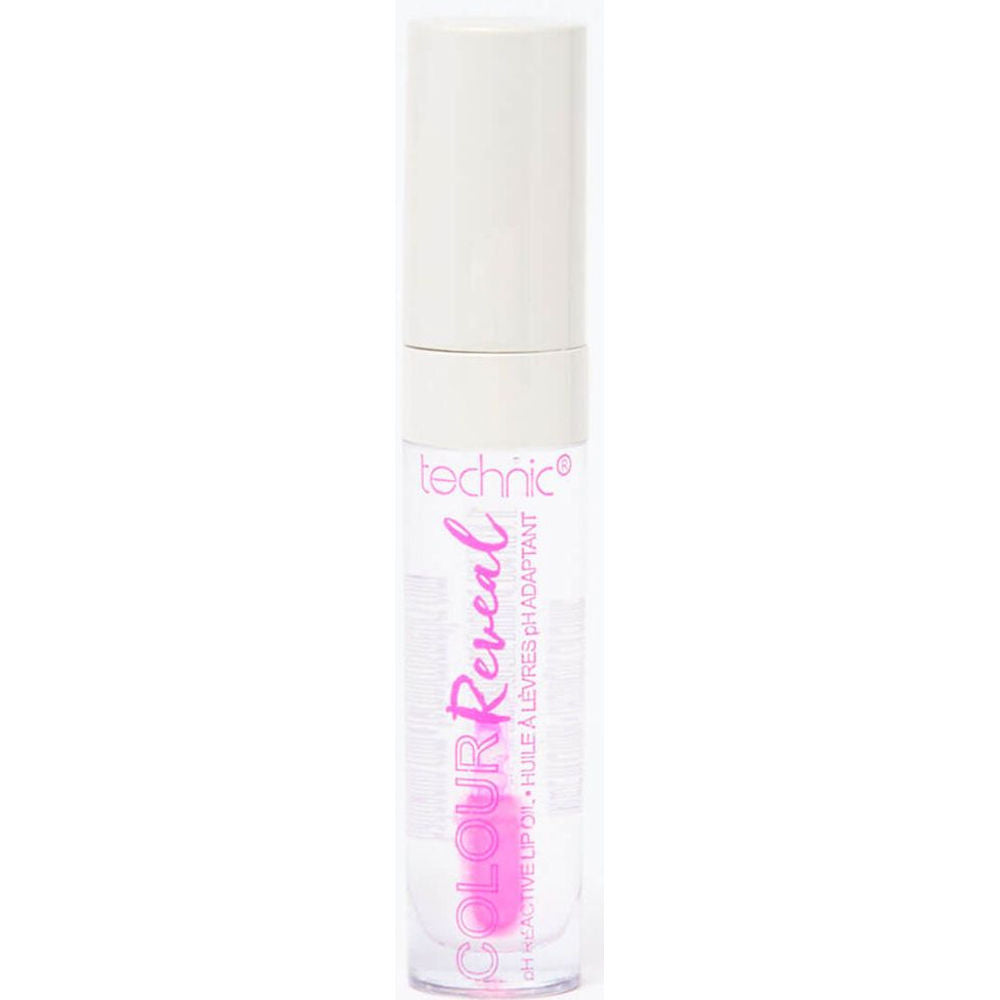 Technic Cosmetics Colour Reveal Lip Oil - Too Hot Hydrating High Shine Smooth Application pH-Activated Tint