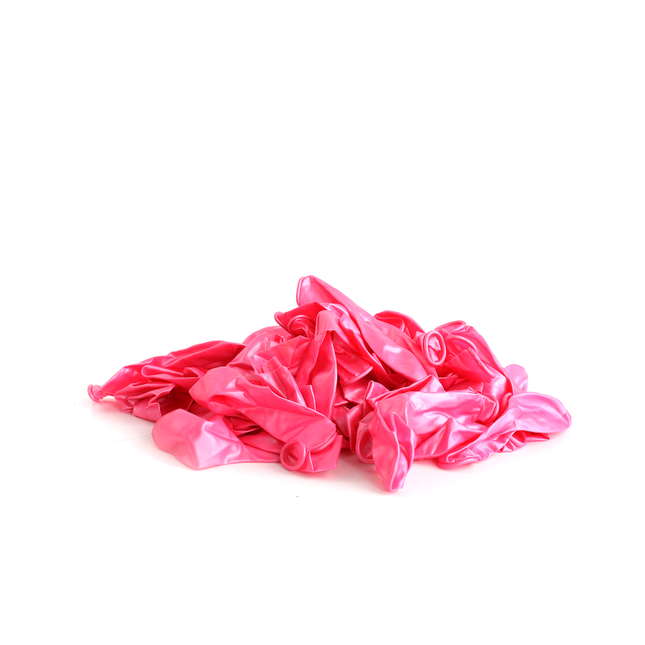 Pearlised Blush Pink 7" Latex Balloons – 50 Pack