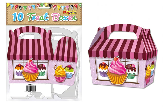 Cupcake Treat Boxes - 10 Pack