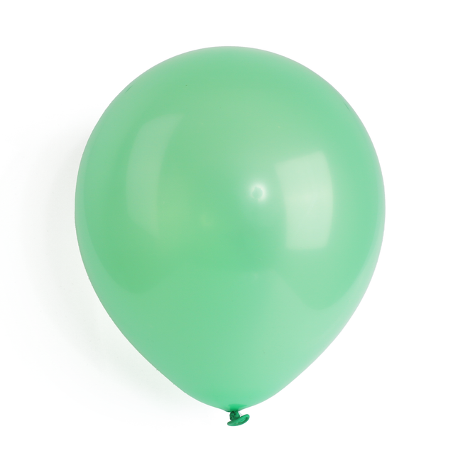 Pearlised Evergreen 12" Latex Balloons – 50 Pack