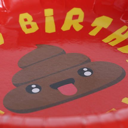 Emoji Poo Paper Party Bowls - 16 Pack