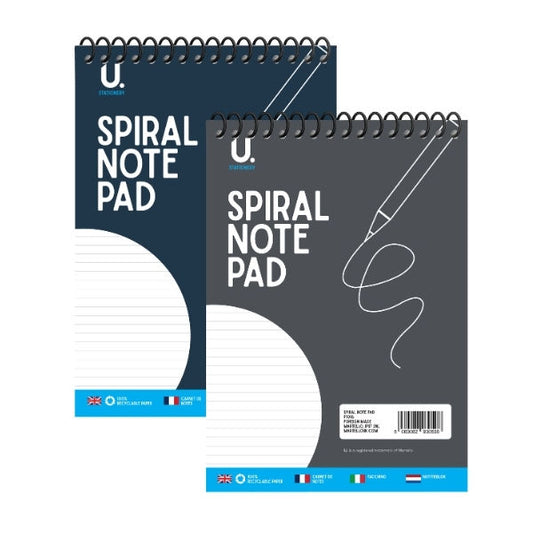 A4 Spiral Notepad - Single Assorted