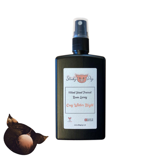 Stinky Pig Highly Scented Medium Room Spray - 100ml Cosy Winter Night