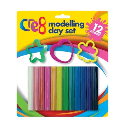 Colour Modelling Clay Set - 12 Pack