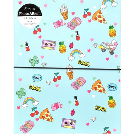 Cute Characters Photo Album Holds 40 4x6 Photos