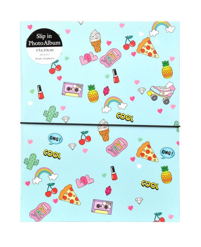 Cute Characters Photo Album Holds 40 4x6 Photos