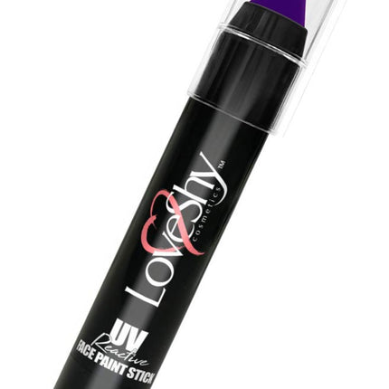 LoveShy UV Face Paint Stick - Purple