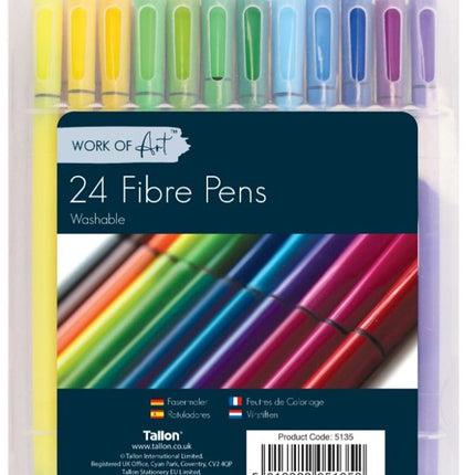 24 Washable EasyNote Fibre Pens