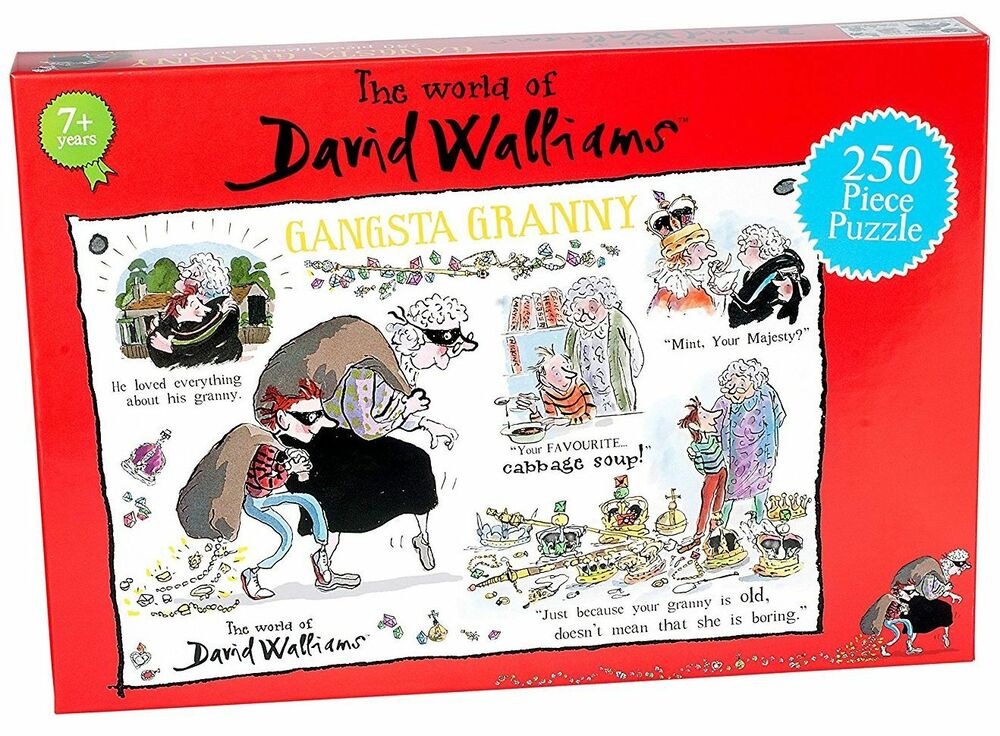 David Walliams Gangsta Granny Jigsaw Puzzle