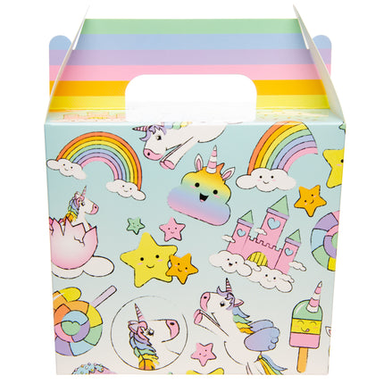 Unicorn Party Food Lunch Boxes - 6 Pack