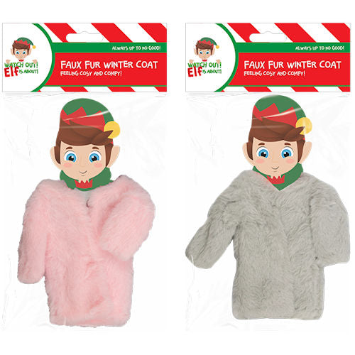 Elf Faux Fur Winter Coat Single - Assorted
