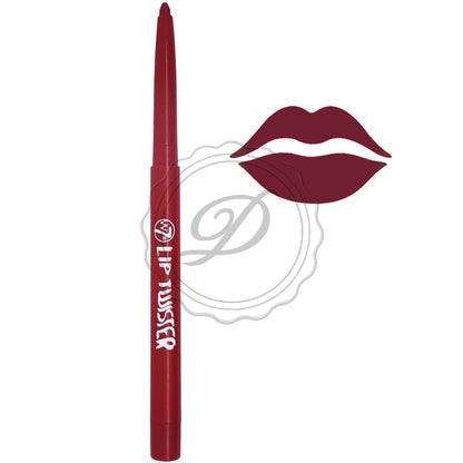 W7 Cosmetics Lip Twister Red - Lip Liner Crayon Outline Lipstick Colour Smooth Lips