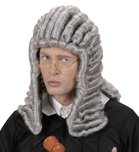 Adult Grey Judge Wig