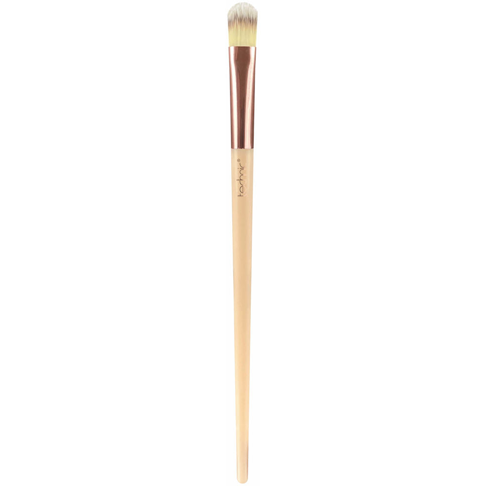 Technic Cosmetics Flat Concealer Brush - Makeup Beauty Precision Coverage Blend