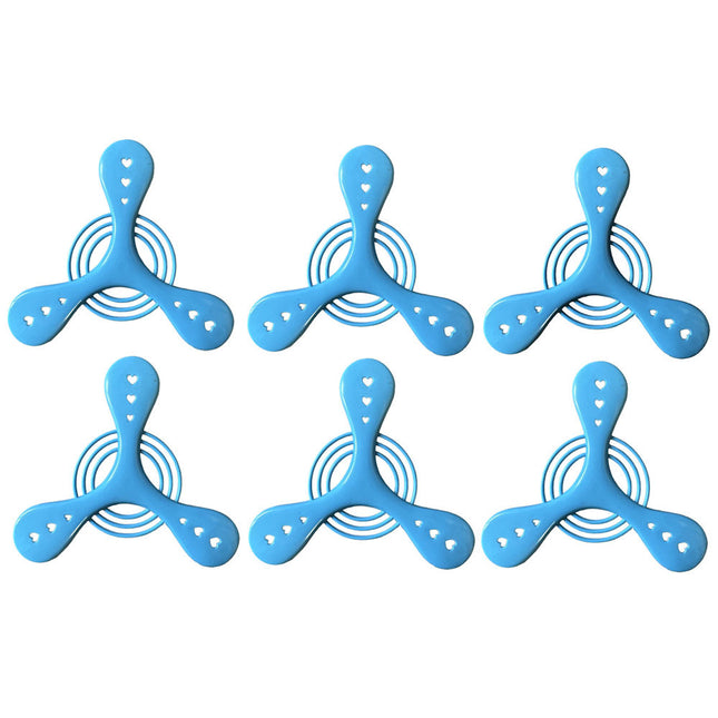 Mini Tri-Wing Boomerangs - 6 Pack