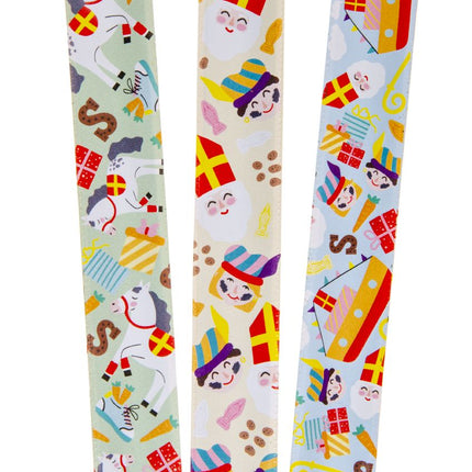 Sinterklass Slap Bracelets - 6 Pack