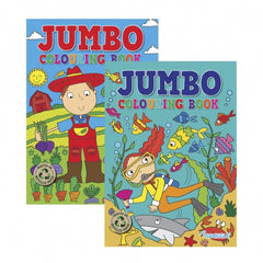 A4 Jumbo Colouring Book
