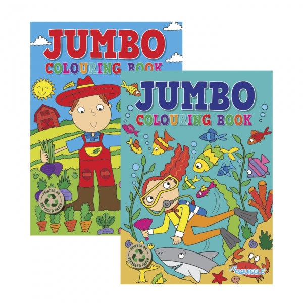 A4 Jumbo Colouring Book