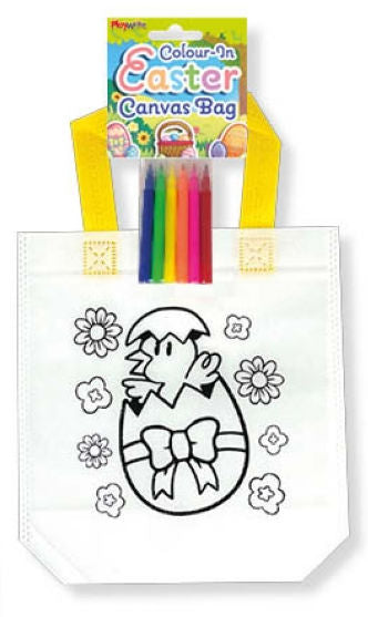 Colour In Easter Egg Hunt Bag