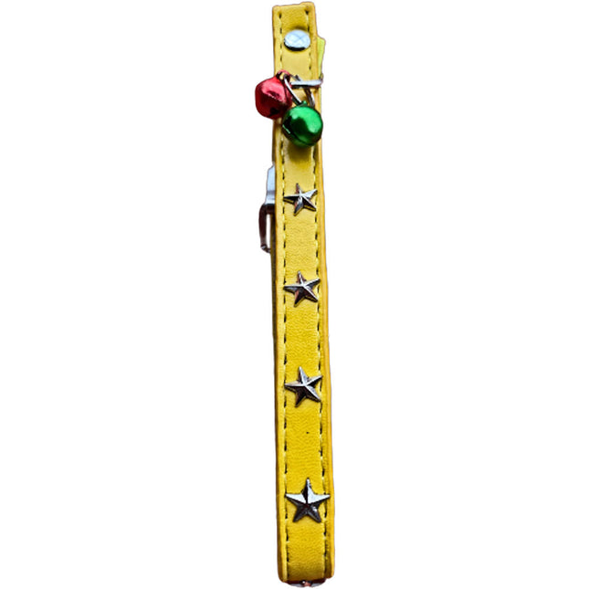 Star Cat Collar - Yellow