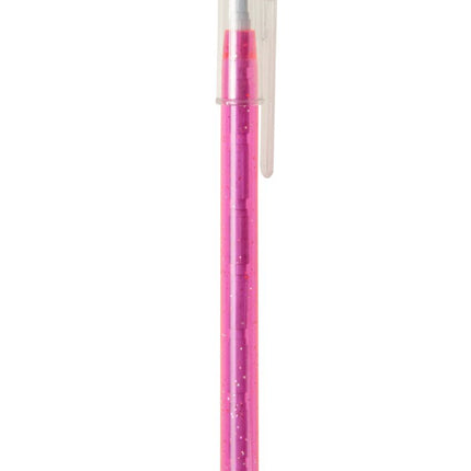 Push Up Pencils & Erasers - 6 Pack