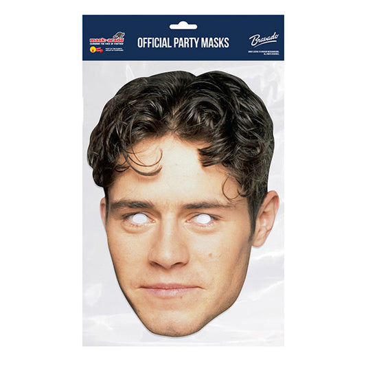 Howard Donald Party Mask – Full Face Cardboard Mask Eye Cut-Outs Parties