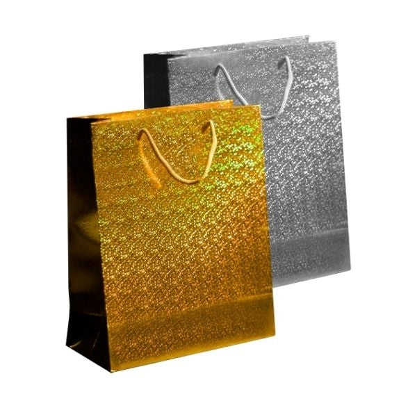 Gold/Silver Holographic Large Gift Bag