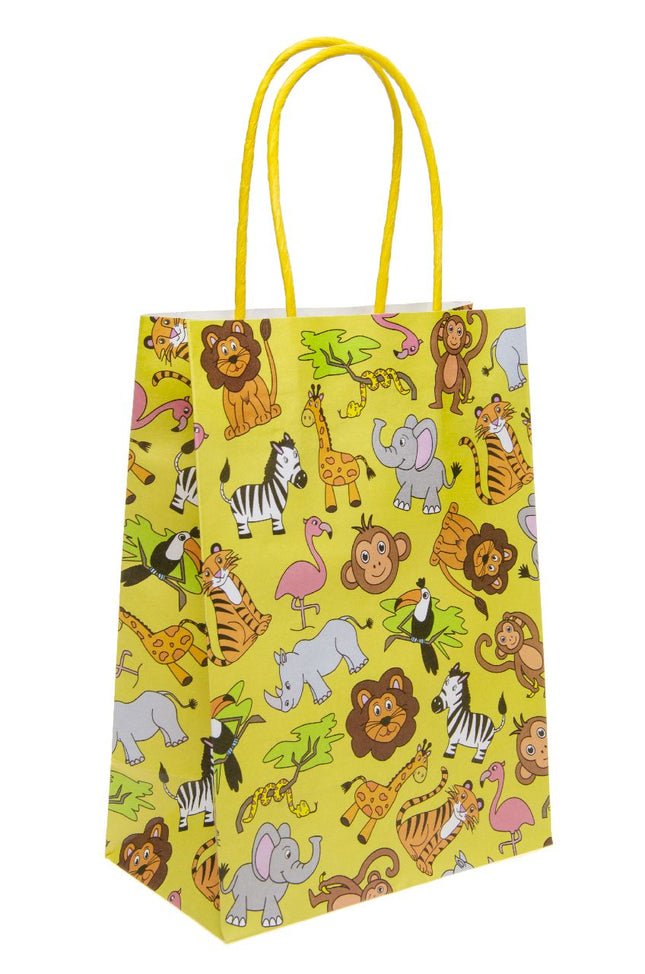 Wild Animal Paper Gift Bag - Single