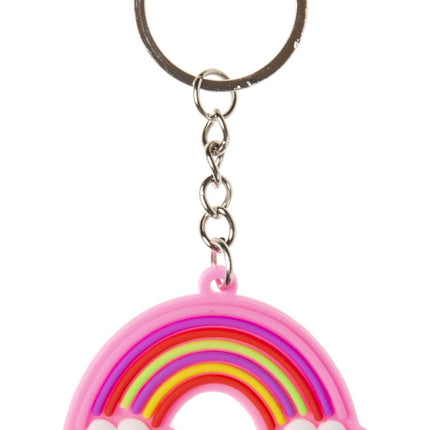 Rainbow Keychains - 6 Pack