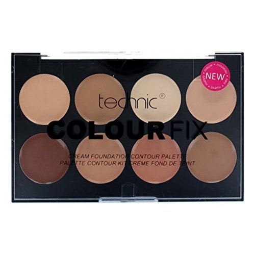 Technic Cosmetics Cream Foundation Contour 1 Palette