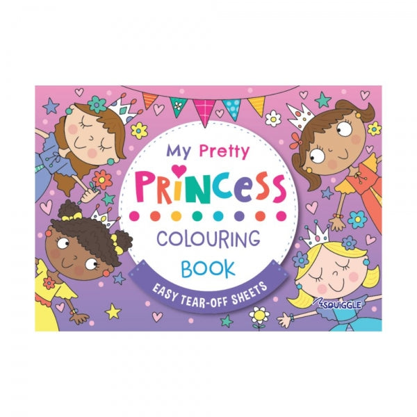 Kids Unicorn/Princess Colouring Pad