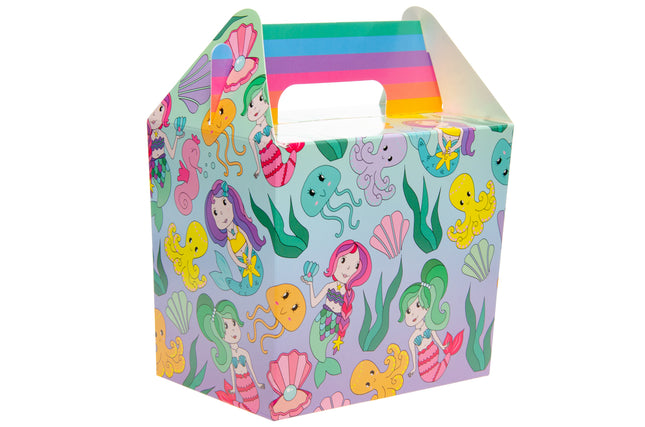 6 Mermaid Party Food Lunch Boxes