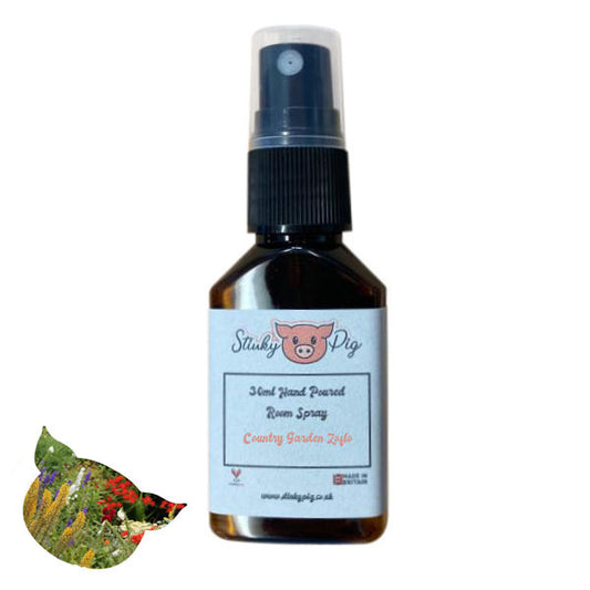 Stinky Pig Highly Scented Small Room Spray - 30ml Country Garden